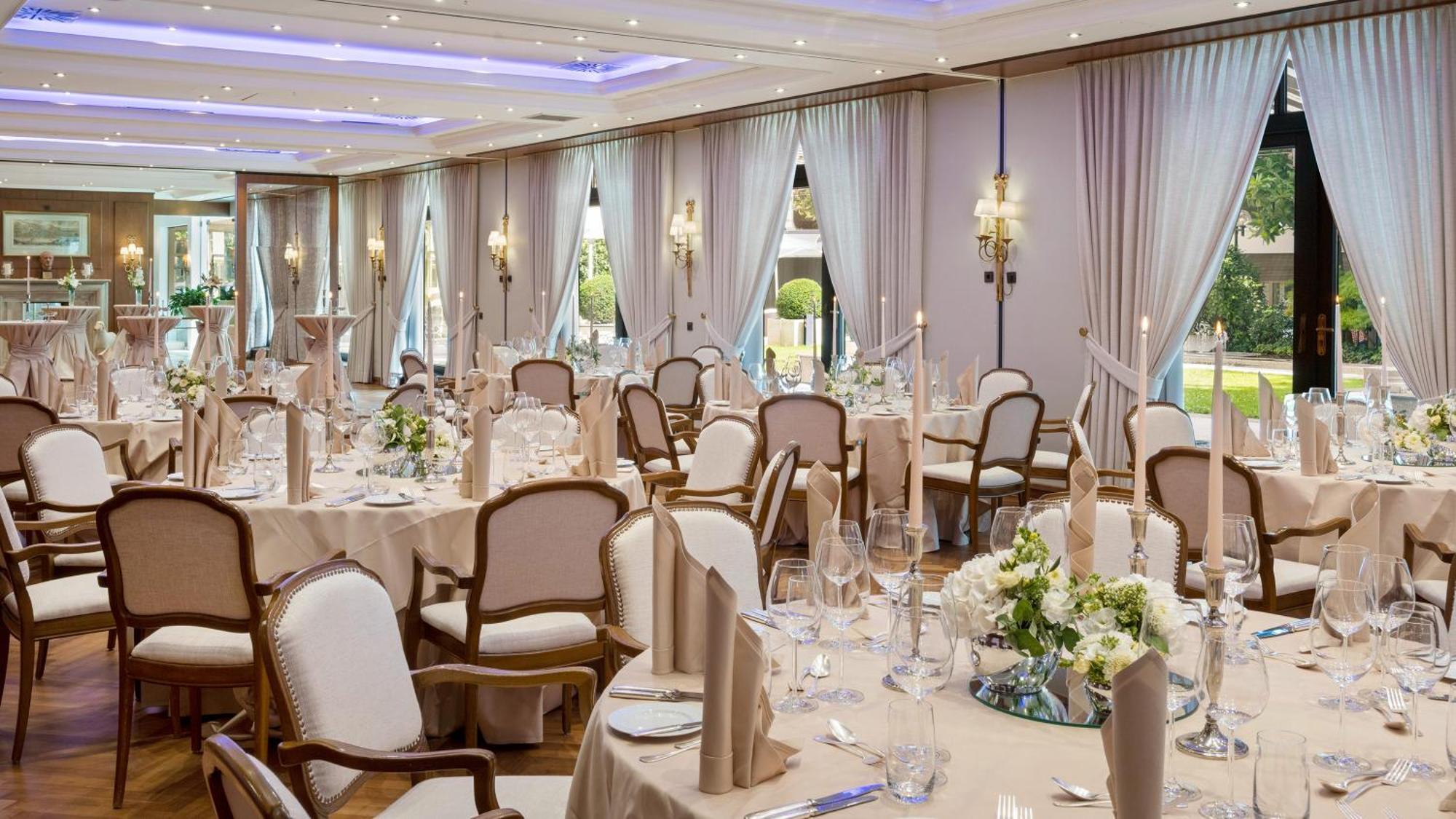 Hotel Europaeischer Hof Heidelberg, Bestes Hotel Deutschlands In Historischer Architektur Luaran gambar The ballroom at the hotel