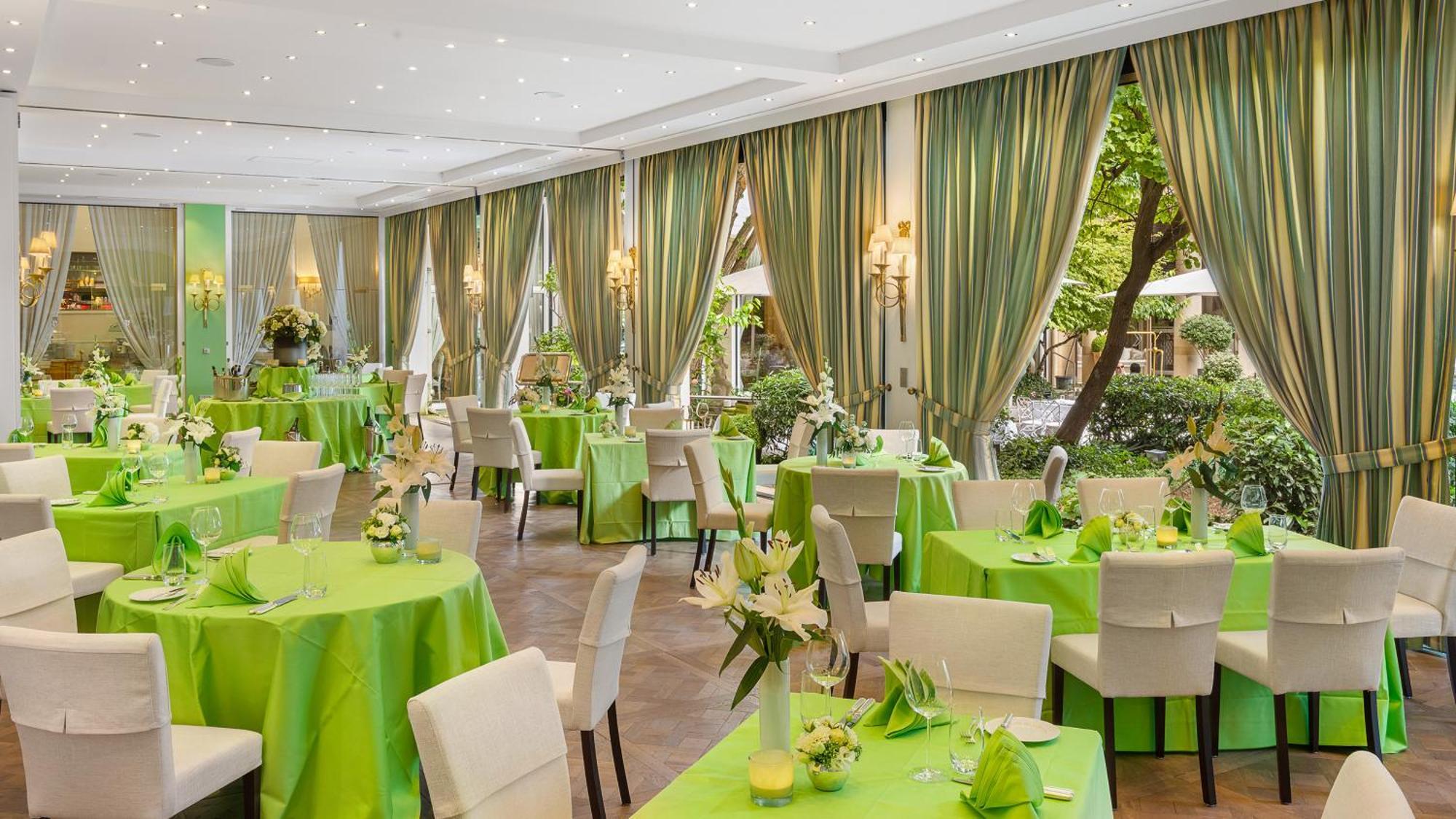 Hotel Europaeischer Hof Heidelberg, Bestes Hotel Deutschlands In Historischer Architektur Luaran gambar The Garden Hall