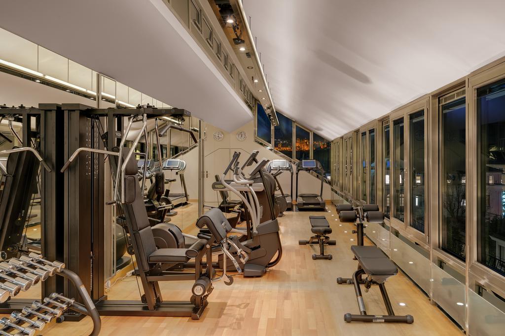Hotel Europaeischer Hof Heidelberg, Bestes Hotel Deutschlands In Historischer Architektur Luaran gambar The gym at the hotel